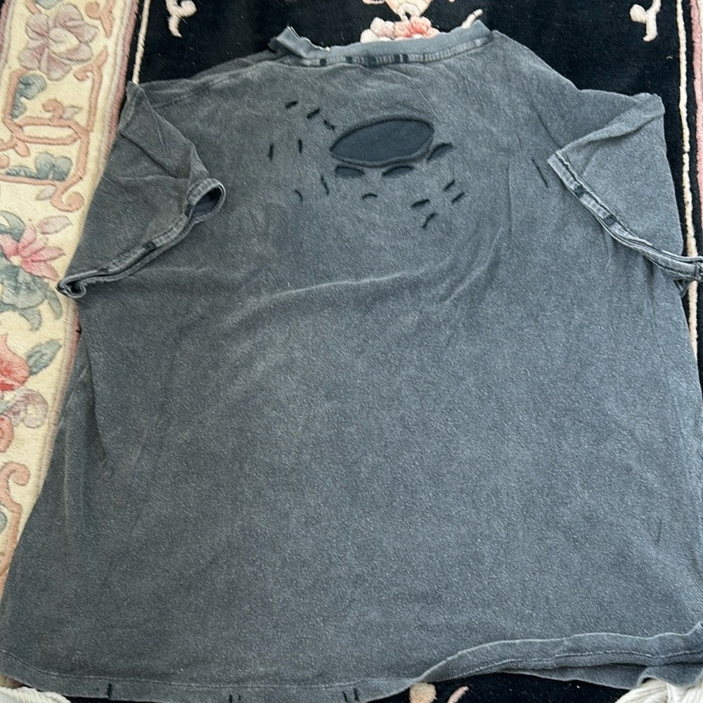 Distressed Gray Tee - Picture 3 of 3